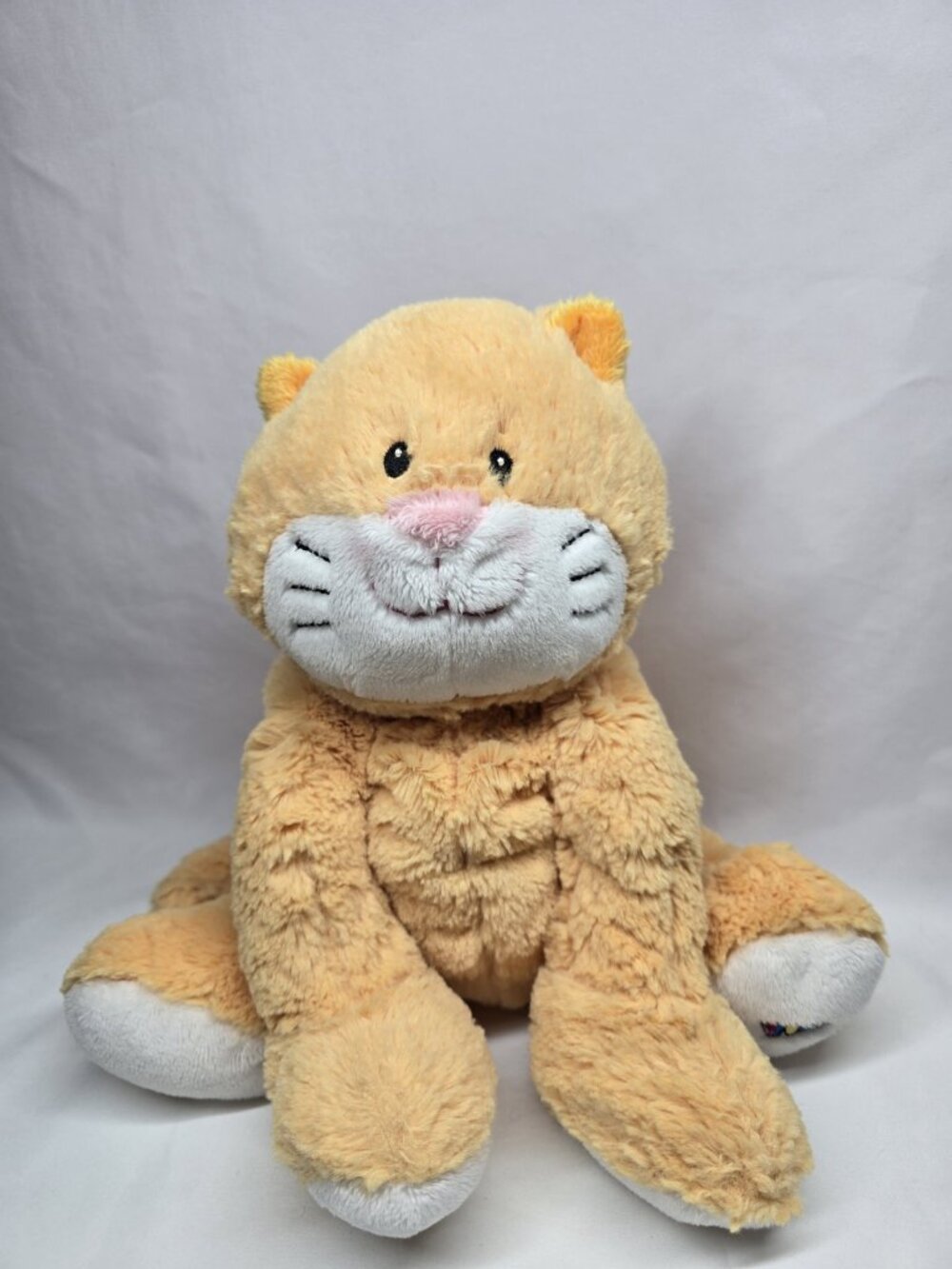 Webkinz Jr Orange Kitty Cat 12" Stuffed Animal Kitten Plush Toy No Code WJ108